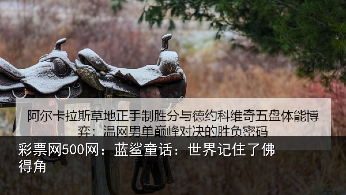 彩票网500网:蓝鲨童话:世界记住了佛得角